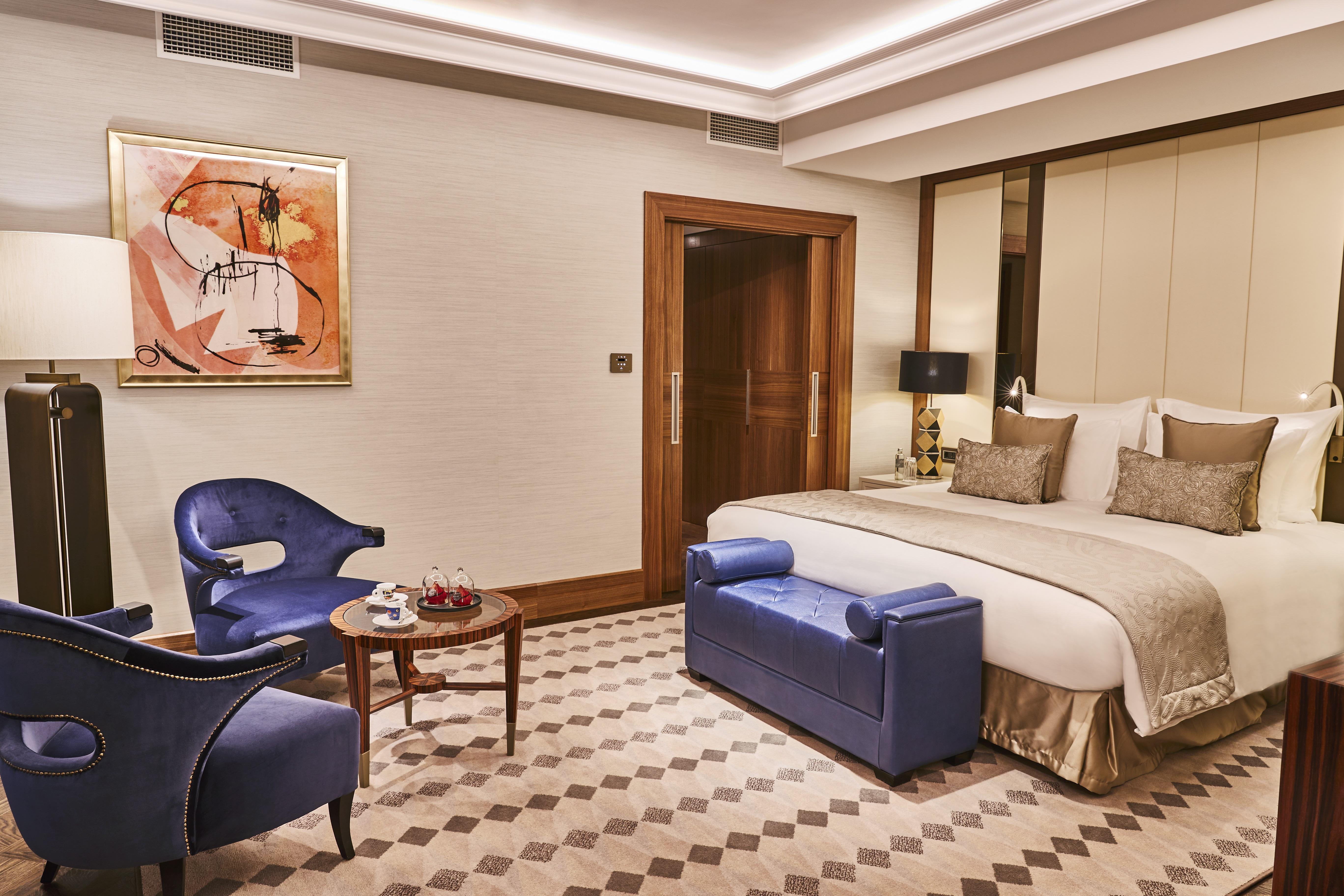 Grand Hotel Kempinski Riga Exteriér fotografie A suite at the hotel
